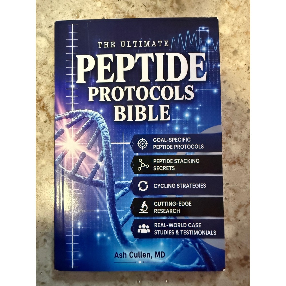 The Ultimate Peptide Protocols Bible Ash Cullen MD 2nd Edition Paperback Book